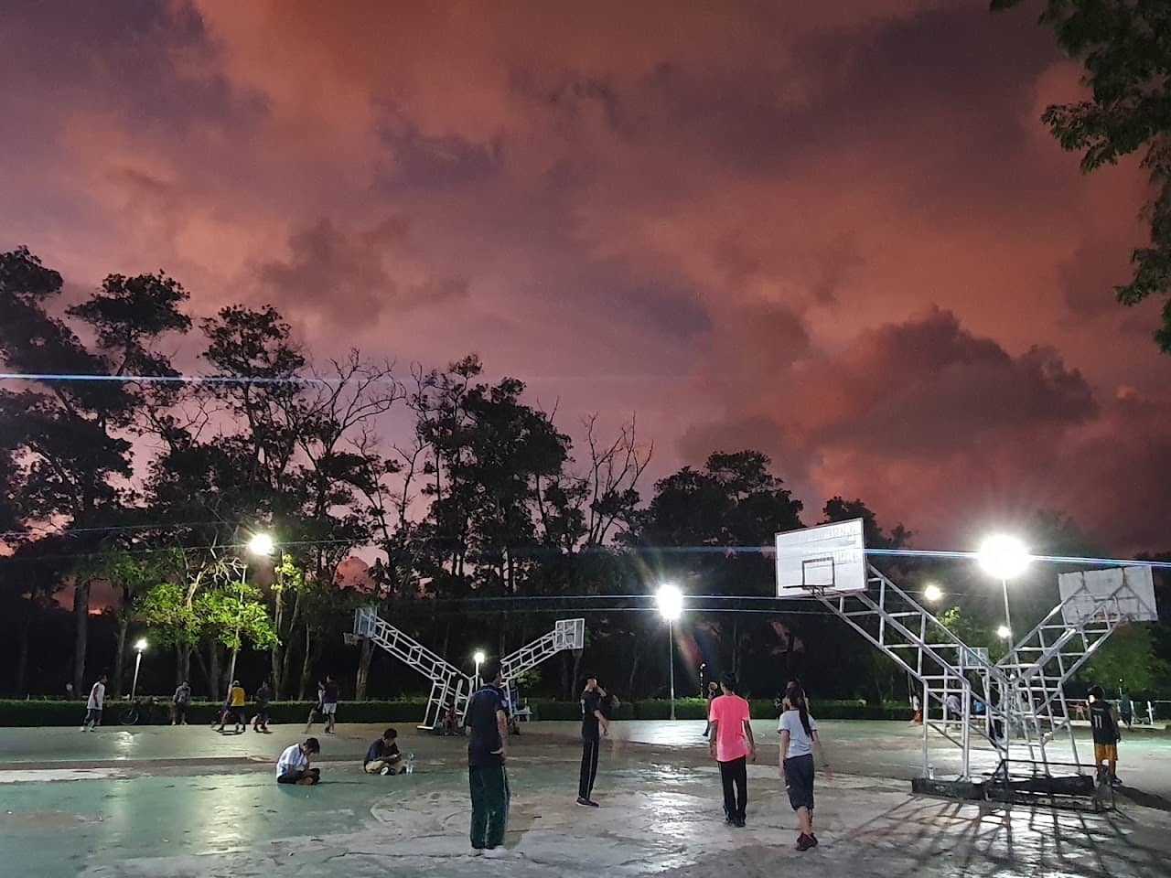 Basketball Court at King Park Phuket